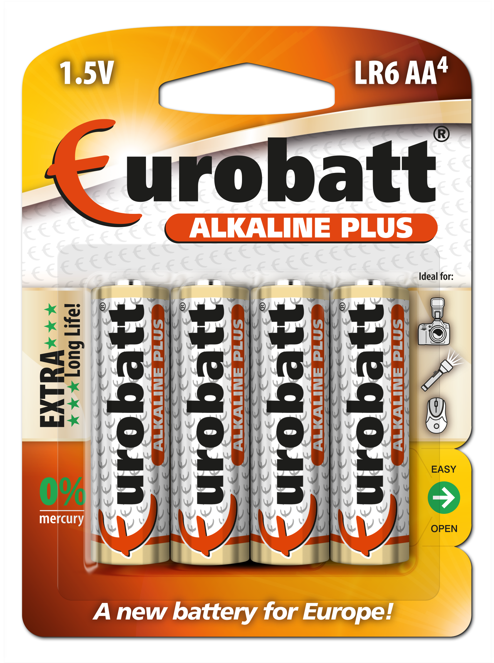 Alkaline Plus Battery LR6 (AA)